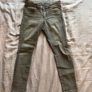 Grey skinny jeans by Banana Republic